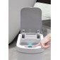 HOME USE κάδος απορριμμάτων HUH-0255 με φωτοκύτταρο, 7lt, λευκός