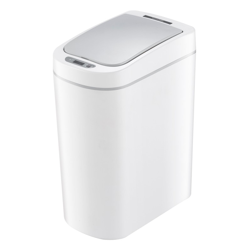 HOME USE κάδος απορριμμάτων HUH-0255 με φωτοκύτταρο, 7lt, λευκός