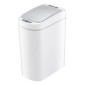 HOME USE κάδος απορριμμάτων HUH-0255 με φωτοκύτταρο, 7lt, λευκός