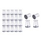 HOME USE προστατευτικές τάπες επίπλων HUH-0258, 16-23mm, διάφανες, 24τμχ