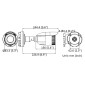 HIKVISION HIWATCH IP κάμερα HWI-B640H-Z, POE, 2.8-12mm, 4MP, IP67