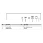 HIKVISION HIWATCH NVR καταγραφικό HWN-2104MH, H.265+, 4 κανάλια