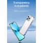 USAMS θήκη Binz για iPhone 14 Pro Max, μπλε & διάφανη