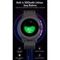 INTIME GPS smartwatch για παιδιά IT-051, 1.28", camera, 4G, IPX7, μαύρο
