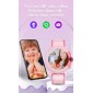 INTIME GPS smartwatch για παιδιά IT-052, 1.28", camera, 4G, IPX7, μπλε