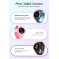 INTIME GPS smartwatch για παιδιά IT-053, 1.28", camera, 4G, IPX7, ροζ