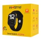 INTIME smartwatch A10 Pro με 2x λουράκια, heart rate, 2.04" AMOLED, IP65, μαύρο