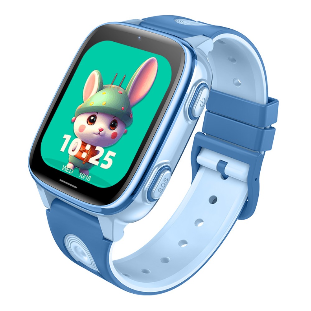 INTIME GPS smartwatch για παιδιά IT-072, 1.83", κάμερα, 4G, IPX5, μπλε