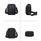 ARCTIC HUNTER τσάντα ώμου K00542, με θήκη tablet 9.7", 4L, μαύρη