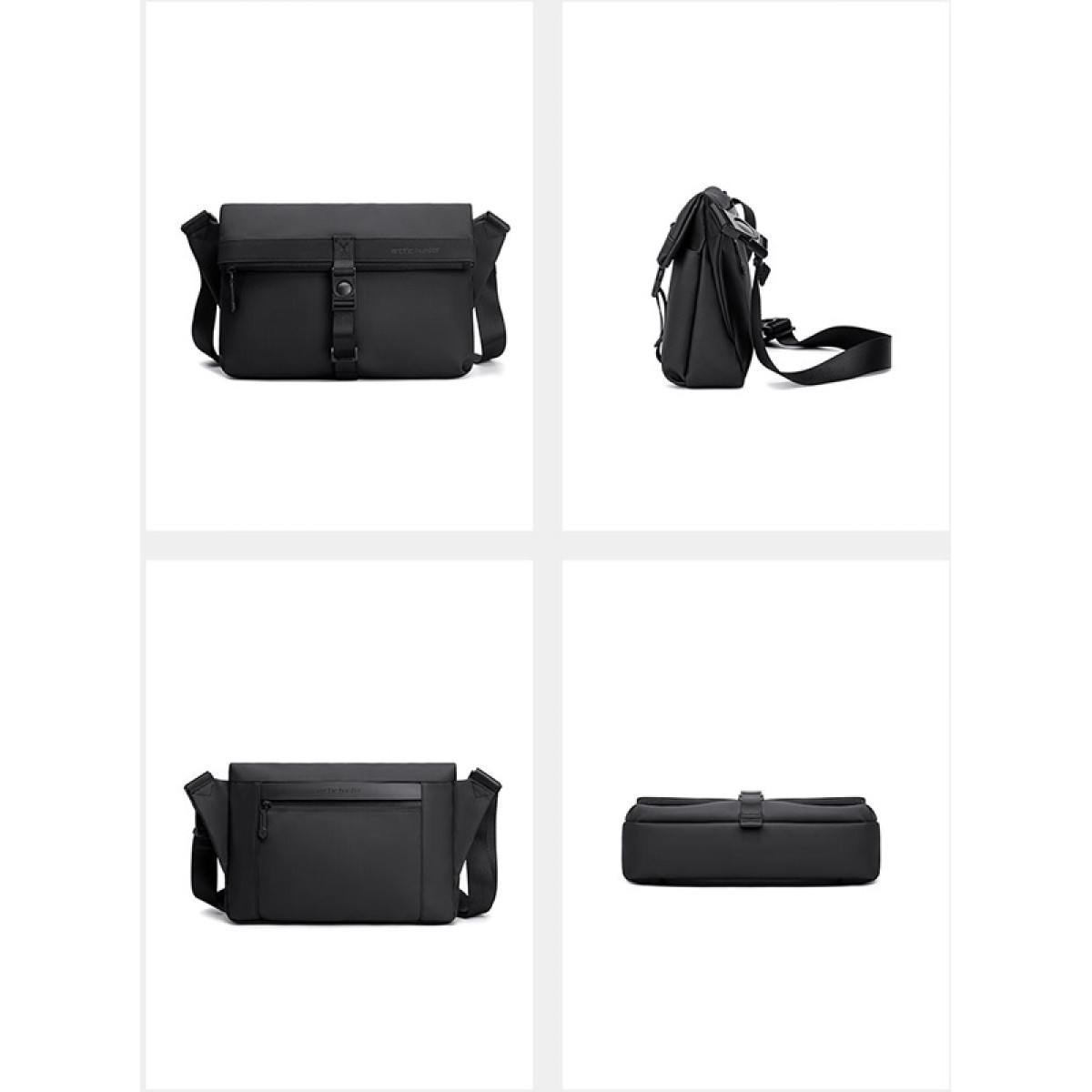 ARCTIC HUNTER τσάντα ώμου K00567 με θήκη tablet, 6L, μαύρη