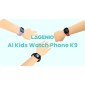 LAGENIO GPS smartwatch για παιδιά K9, 1.78" AMOLED, με κάμερα, 4G, IP68, μπλε