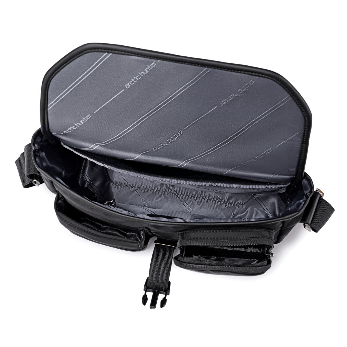 ARCTIC HUNTER τσάντα ώμου KB00827, 6L, μαύρη