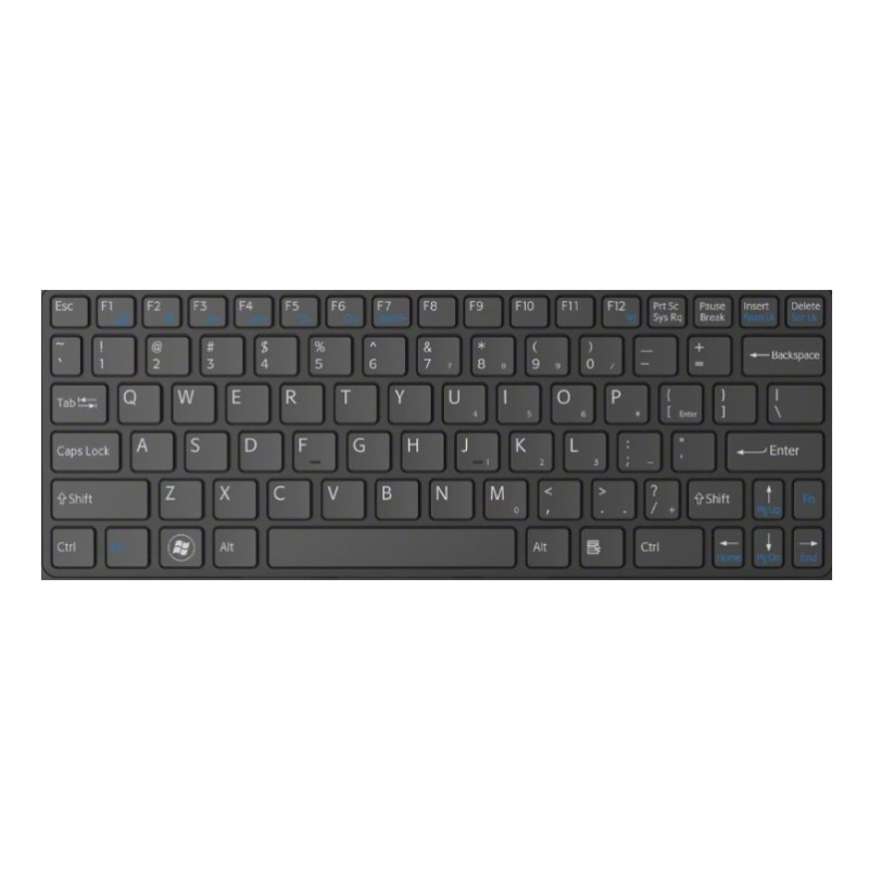 Πληκτρολόγιο για Sony VAIO SVE Series, μαύρο