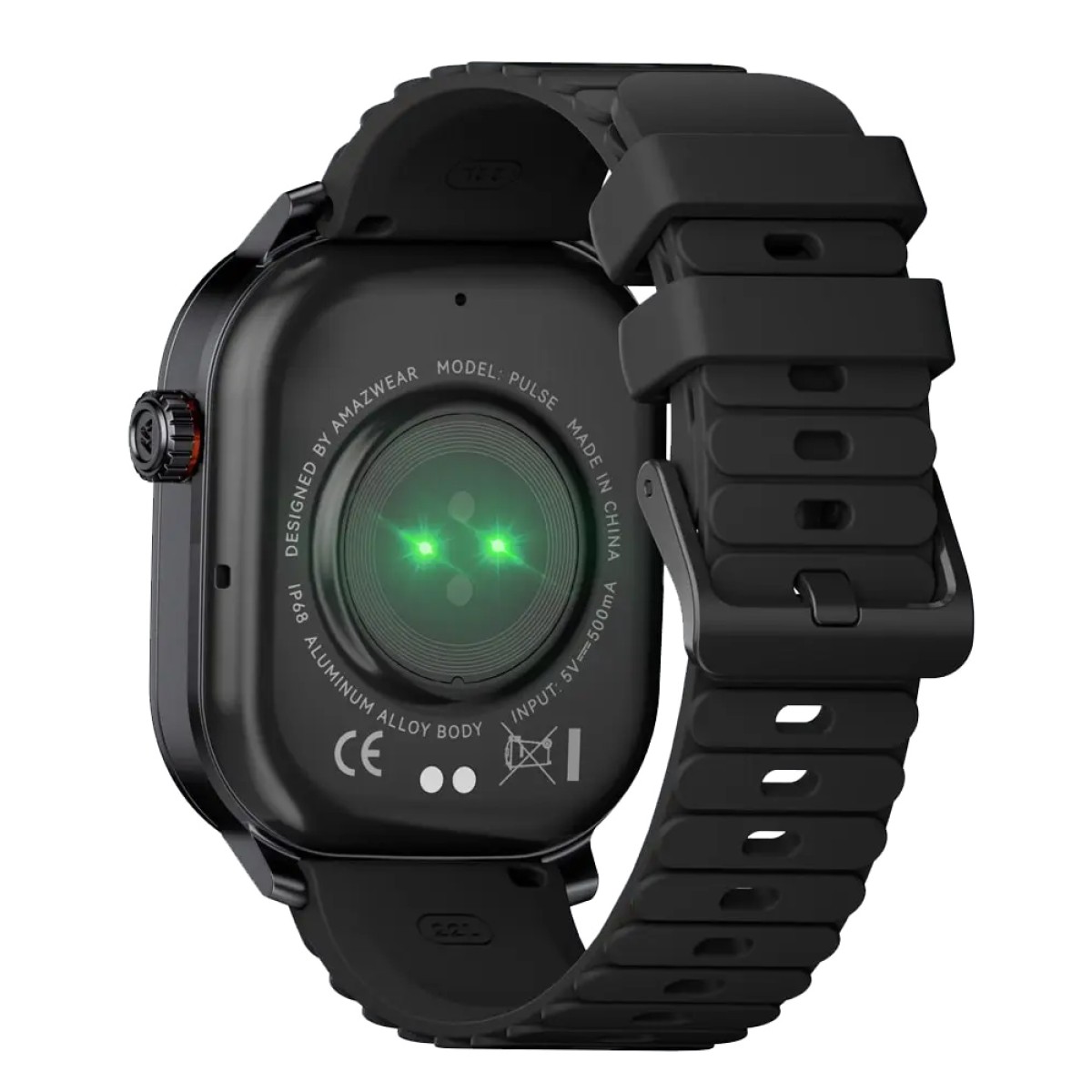 KOSPET smartwatch Pulse, heart rate, 1.96" AMOLED, IP68, μαύρο