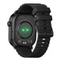 KOSPET smartwatch Pulse, heart rate, 1.96" AMOLED, IP68, μαύρο