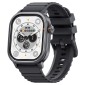 KOSPET smartwatch Pulse, heart rate, 1.96" AMOLED, IP68, μαύρο