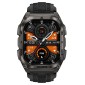 KOSPET smartwatch TANK M4, heart rate, 1.96" AMOLED, GPS, 10 ATM & IP69K, μαύρο