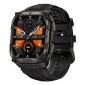 KOSPET smartwatch TANK M4, heart rate, 1.96" AMOLED, GPS, 10 ATM & IP69K, μαύρο