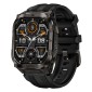 KOSPET smartwatch TANK M4C, heart rate, 1.96" AMOLED, GPS, 5 ATM & IP69K, με φακό, μαύρο