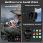 KOSPET smartwatch TANK S2, heart rate, 1.32" AMOLED, GPS, 5 ATM & IP69K, μαύρο