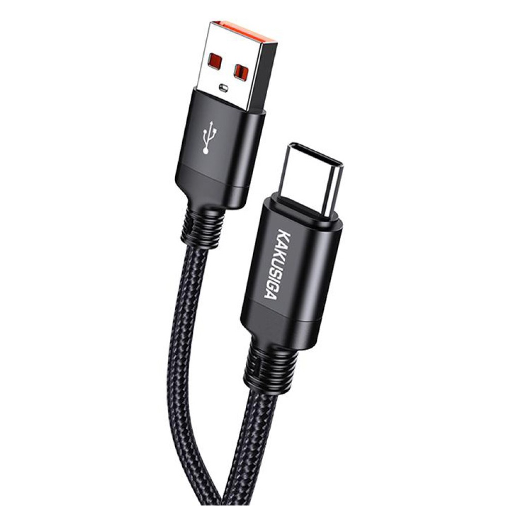 KAKUSIGA καλώδιο USB-C σε USB KSC-1000, 5A, 480Mbps, 3m, μαύρο
