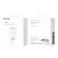 KAKUSIGA φορτιστής τοίχου KSC-1230, USB-C, 2.4A, λευκός