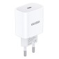 KAKUSIGA φορτιστής τοίχου KSC-1230, USB-C, 2.4A, λευκός