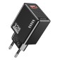 KAKUSIGA φορτιστής τοίχου KSC-1235, USB, 12W, μαύρος