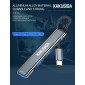 KAKUSIGA USB hub KSC-1417, 4x θυρών, USB 3.0, 5Gbps, USB-C σύνδεση, γκρι