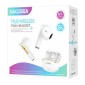 KAKUSIGA earphones με θήκη φόρτισης KSC-1482, True Wireless, 15mm, 35/300mAh, λευκά