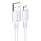KAKUSIGA καλώδιο Lightning σε USB KSC-421, 2.8A, 480Mbps, 2m, λευκό