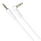KAKUSIGA καλώδιο ήχου 3.5mm KSC-521, AUX, 90°, HiFi 1m, λευκό