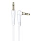 KAKUSIGA καλώδιο ήχου 3.5mm KSC-521, AUX, 90°, HiFi 1m, λευκό