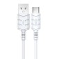 KAKUSIGA καλώδιο USB-C σε USB KSC-710, 3A, 480Mbps, 1.2m, λευκό