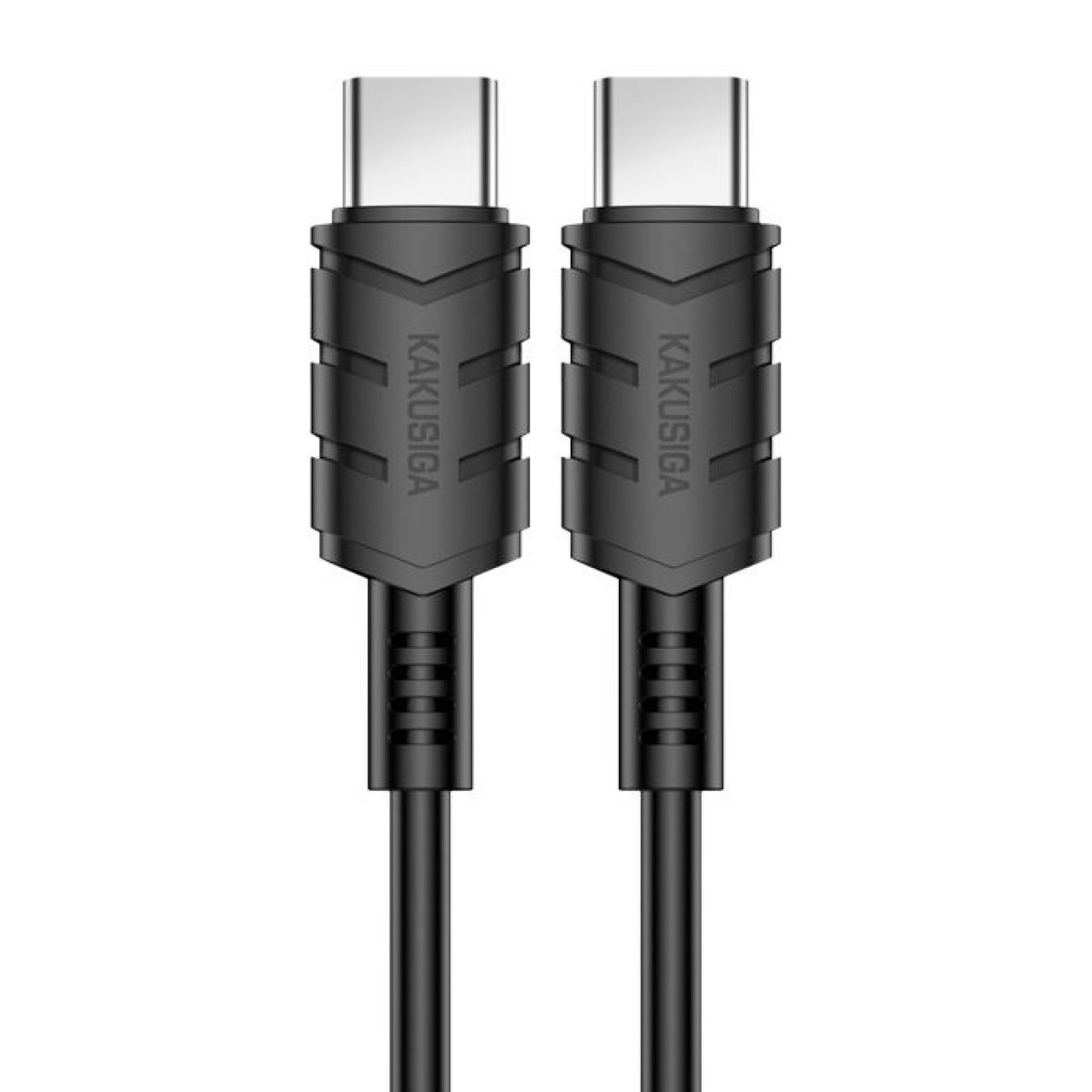KAKUSIGA καλώδιο USB-C σε USB-C KSC-710, 60W, 480Mbps, 1.2m, μαύρο