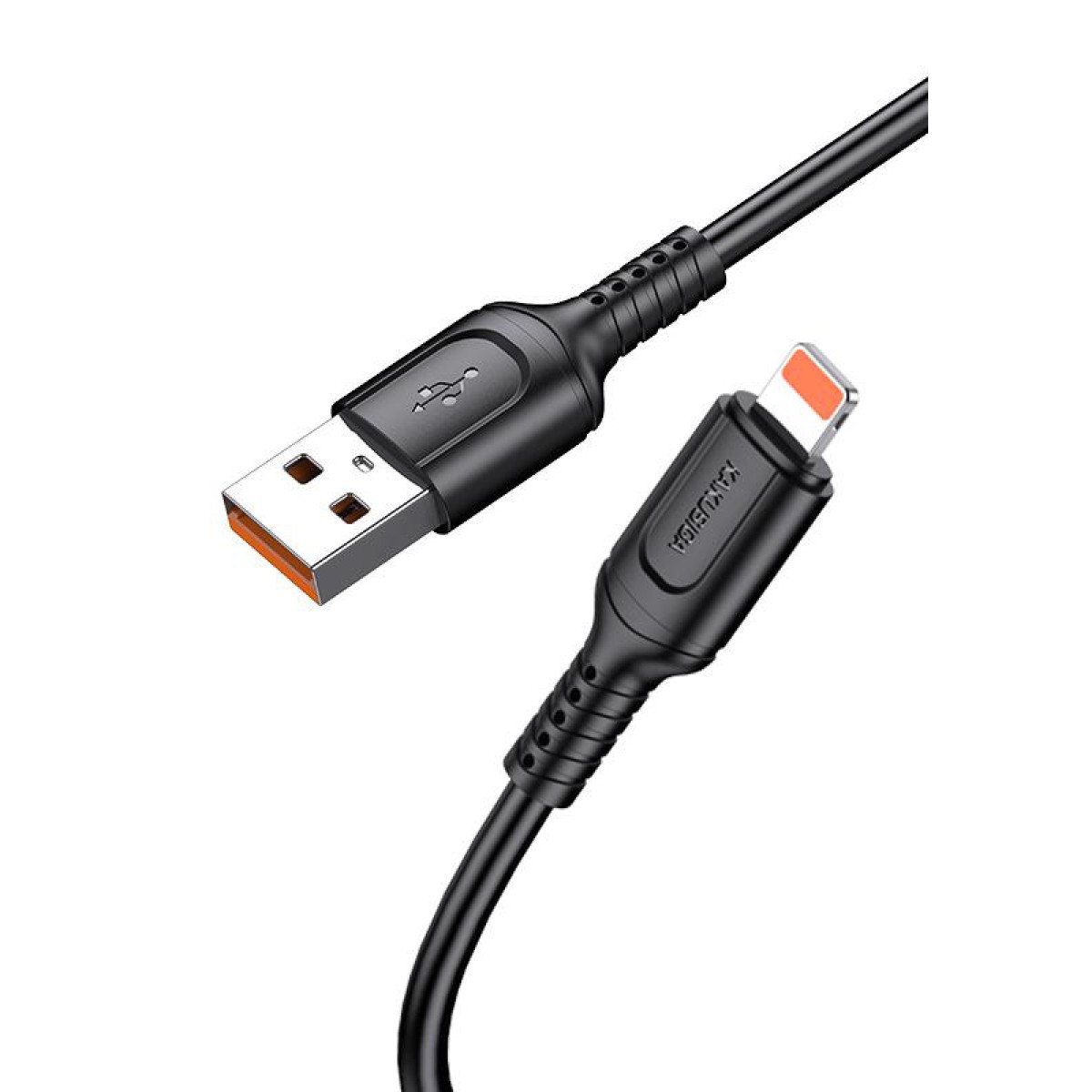 KAKUSIGA καλώδιο Lightning σε USB KSC-805, 2.4A, 480Mbps, 1m, μαύρο