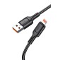 KAKUSIGA καλώδιο Lightning σε USB KSC-805, 2.4A, 480Mbps, 1m, μαύρο