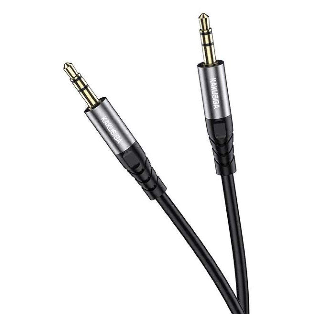 KAKUSIGA καλώδιο ήχου 3.5mm KSC-892, AUX, 1m, μαύρο
