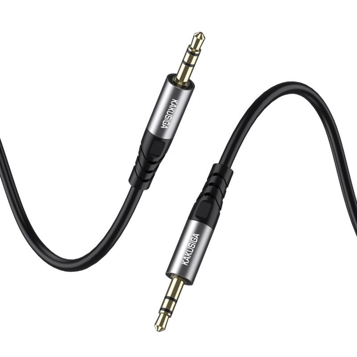 KAKUSIGA καλώδιο ήχου 3.5mm KSC-892, AUX, 1m, μαύρο