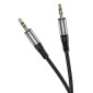 KAKUSIGA καλώδιο ήχου 3.5mm KSC-892, AUX, 1m, μαύρο