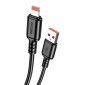 KAKUSIGA καλώδιο Lightning σε USB KSC-982, 3A, 480Mbps, 1m, μαύρο