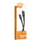KAKUSIGA καλώδιο USB-C σε USB-C KSC-984, σιλικόνης, 60W, 480Mbps, 1m, μαύρο