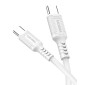 KAKUSIGA καλώδιο USB-C σε USB-C KSC-984, σιλικόνης, 60W, 480Mbps, 1m, λευκό