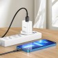 KAKUSIGA καλώδιο Lightning σε USB KSC-984, σιλικόνης, 3Α, 480Mbps, 1m, λευκό
