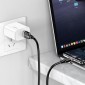 KAKUSIGA καλώδιο USB-C σε USB KSC-995, σιλικόνης, 5A, 480Mbps, 1m, λευκό