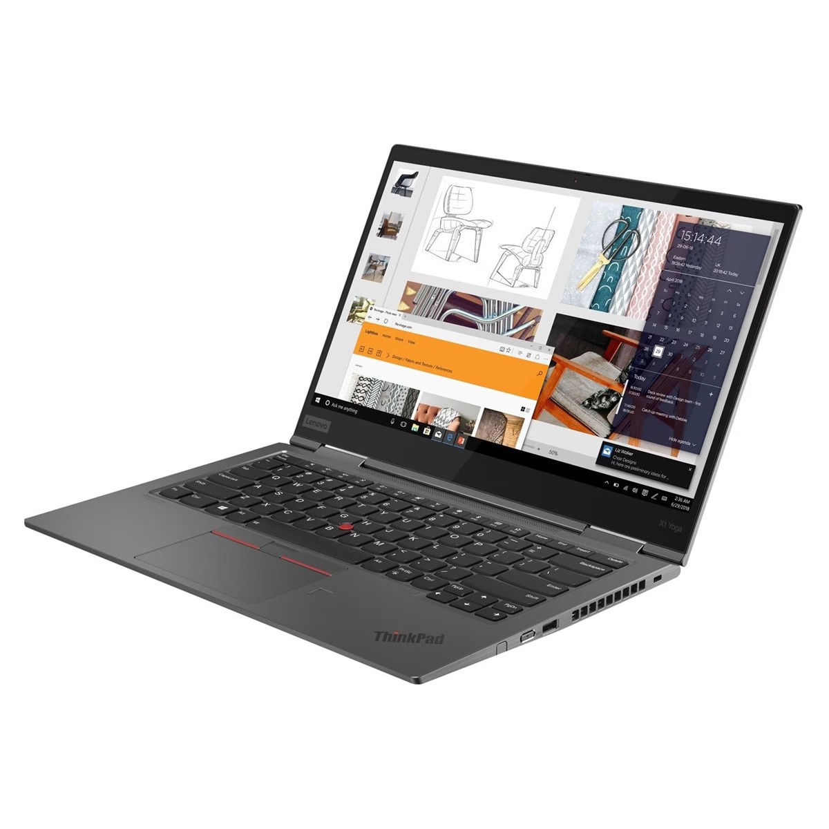 LENOVO Laptop ThinkPad X1 Yoga G4, Refurbished Grade A, i7-8665U, 16/512GB NVME, 14" Touchscreen, Cam, UHD Graphics 620, FreeDOS