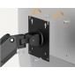 BRATECK επιτοίχια βάση για 2x οθόνες LDA113-114, 17-32", έως 9kg