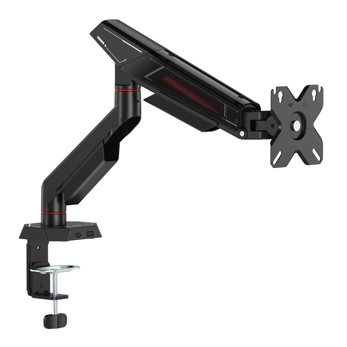 BRATECK βάση γραφείου οθόνης LDT114-C012, 17-40", έως 12kg