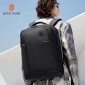 ARCTIC HUNTER τσάντα ταξιδίου LG00861 με θήκη laptop 15.6", τροχήλατη, 42L/54L, μαύρη