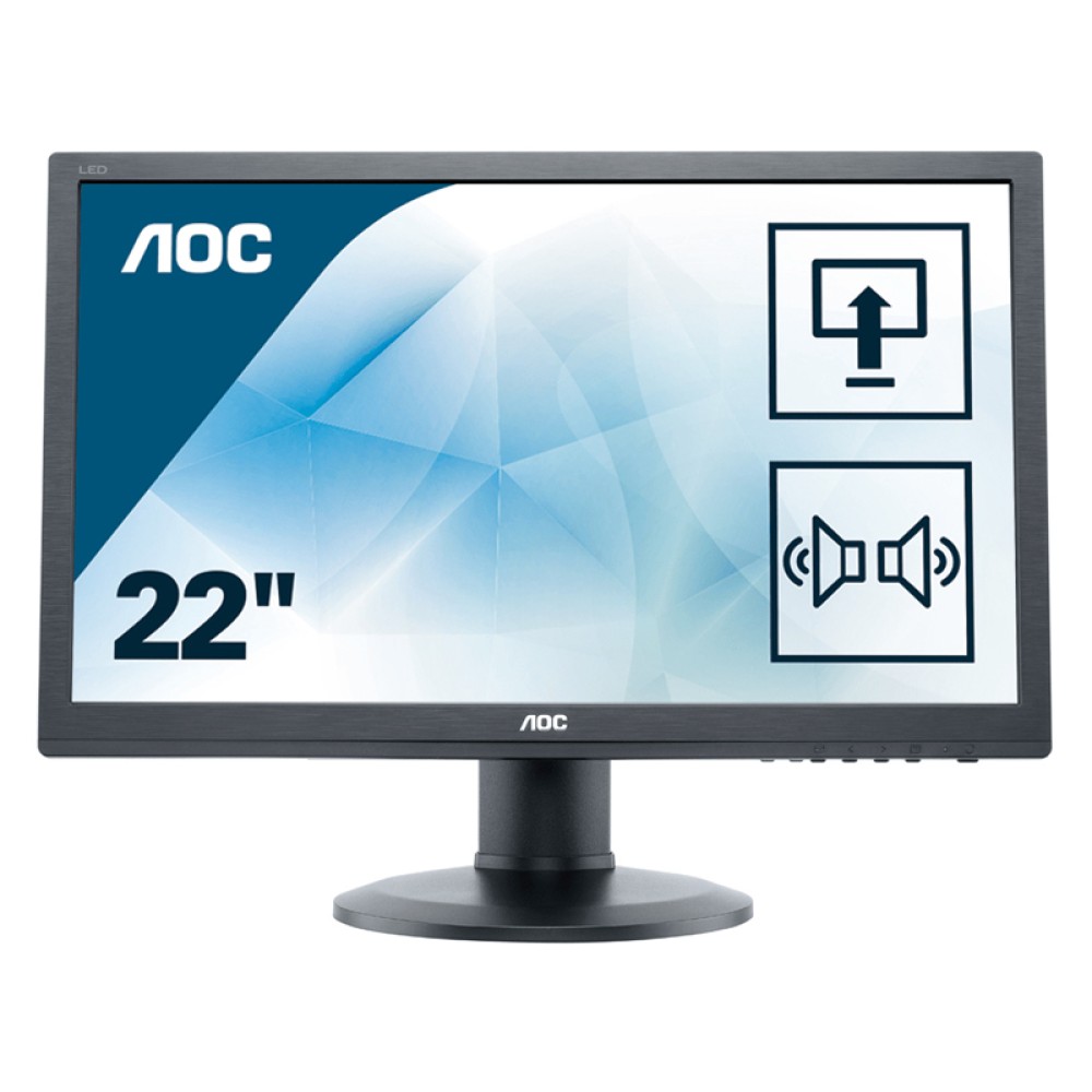 AOC used Οθόνη E2260PDA LED, 22" 1680x1050px, VGA/DVI, Grade A